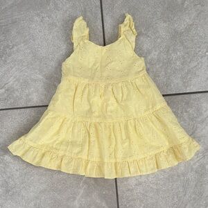 OshKosh B'gosh Sunny Yellow Eyelet Dress